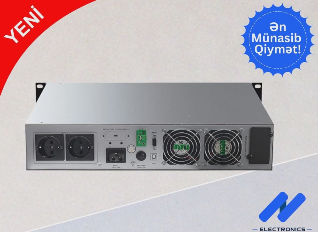 UPS Powerline Online 3KVA Rackmount — UPS (2)