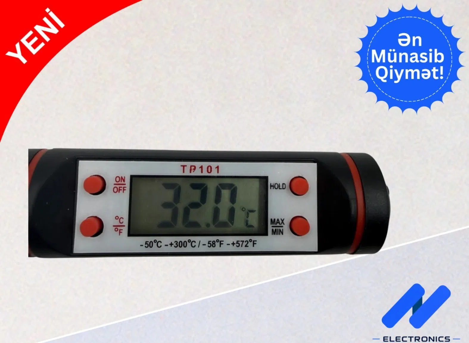 Rəqəmsal qida termometri TP-101 — Ofis texnikası və istehlak malları (3)