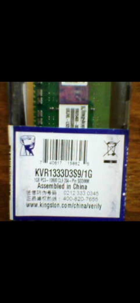 Original təzə Kingstom noutbook üçün ram-operativ yaddaş 1 — 6 ₼ · Баку · Operativ yaddaş Original təzə Kingstom noutbook üçün ram-operativ yaddaş 1 — Баку