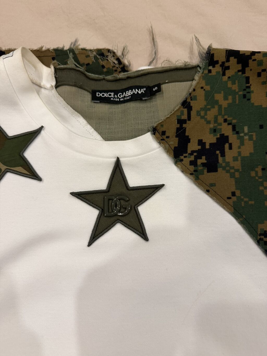 Futbolka, Dolce & Gabbana, S, rəng - Ağ — Futbolka və polo, Bakı (2)
