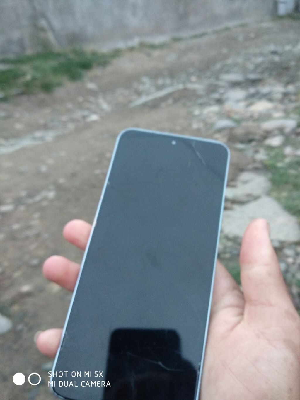 Honor X8a, 128 GB, rəng - Bənövşəyi, Qırıq — Honor, Gəncə (3)