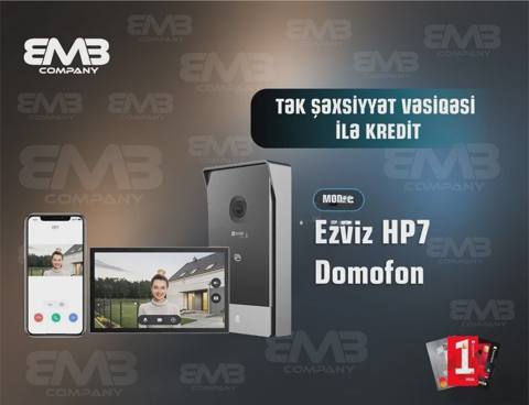 Video domofon Ezviz HP7 — Bakı