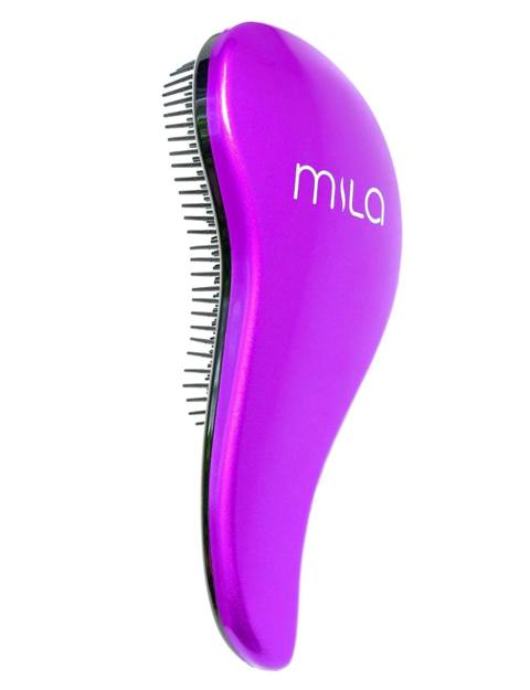 Dolaşıq saçlar üçün fırça Mila Detangling Brush Purple — Tovarlar