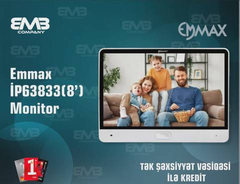 Smart domofon monitor Emmax IP63823 — 340 ₼ · Bakı · Mallar Smart domofon monitor Emmax IP63823 — Bakı