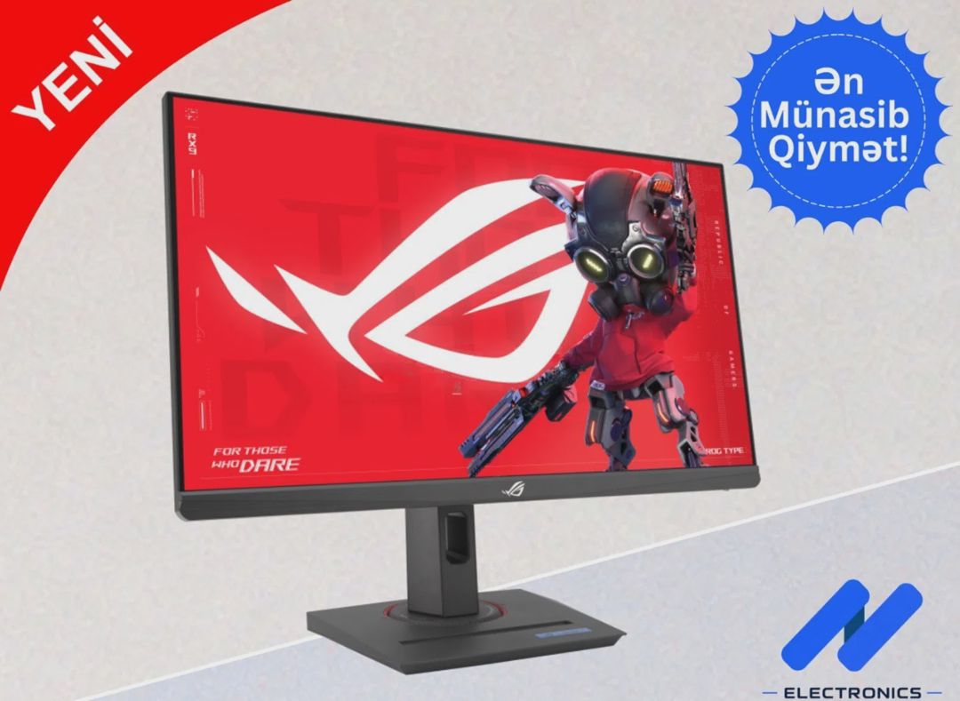 Monitor ASUS ROG Strix XG259CMS 24.5" 310Hz — Monitorlər (2)