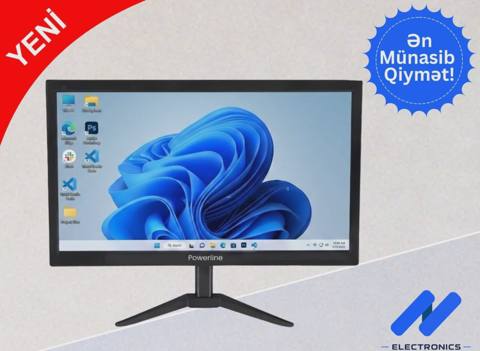 Monitor Powerline PL2200 21.5 Full HD — 89 ₼ · Monitorlər Monitor Powerline PL2200 21.5 Full HD
