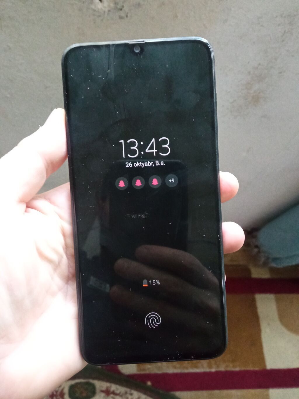 Samsung Galaxy A70, 128 GB, Barmaq izi — Samsung, Bakı (4)