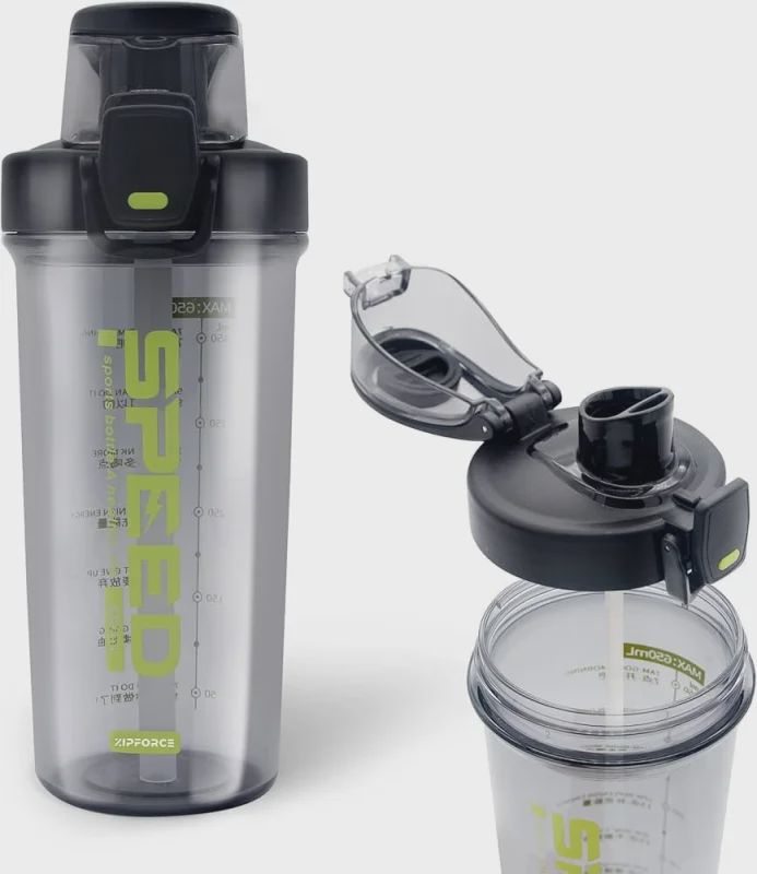 Şeyker Speed WS1315, plastik, qara, 450 ml — İdman, hobi, istirahət, Bakı (2)