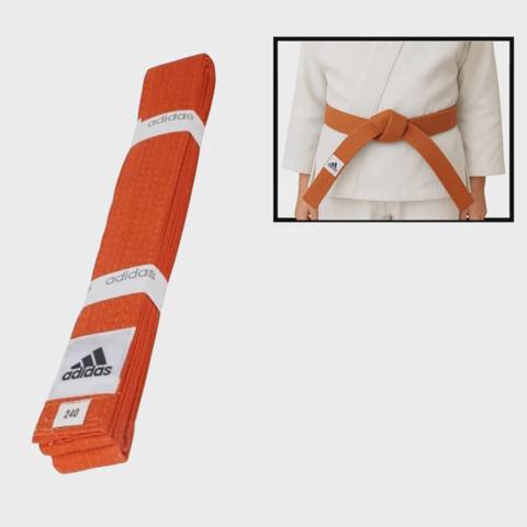 Kimano üçün kəmər Adidas qırmızı, uzunluq 300 sm - WS2546 — Баку