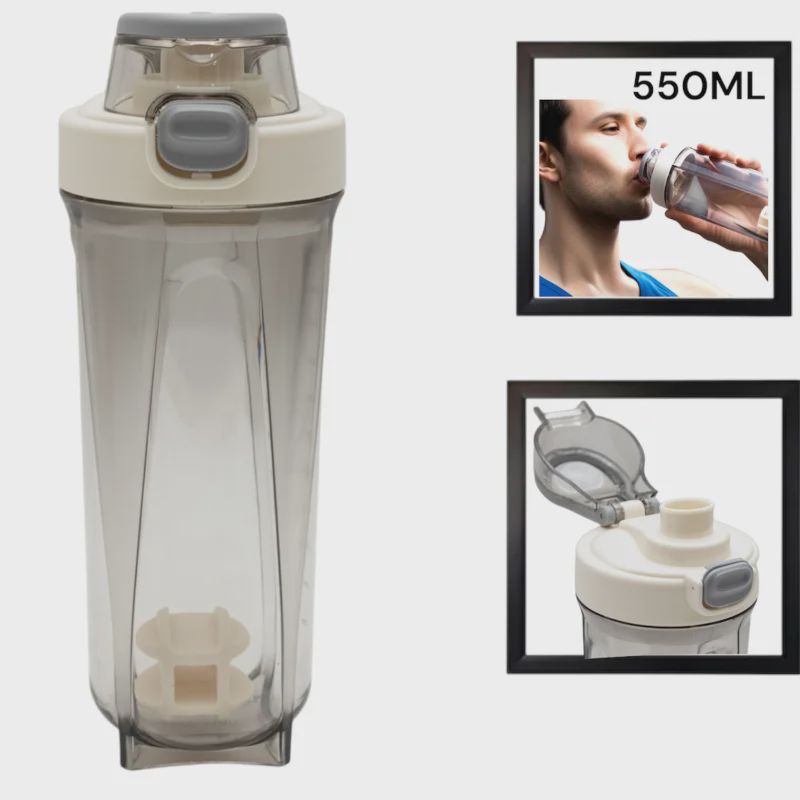Şeyker WS1271, plastik, ağ, 550 ml — Fitness və yoqa, Bakı