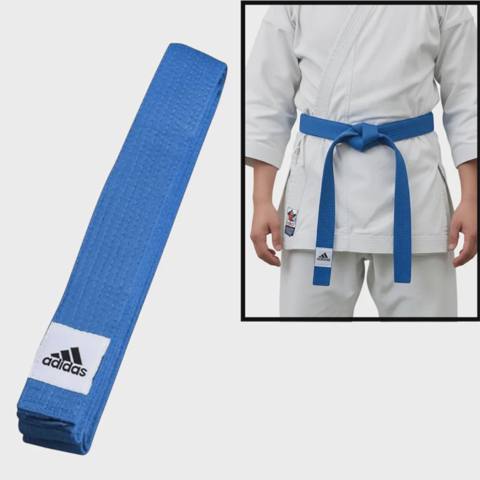 Kimanolar üçün kəmər Adidas mavi, uzunluq 300 sm - WS2544 — Баку