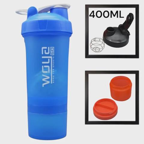 Şeyker WS1322, plastik, mavi, 3 hissəli, 400 ml — 13.9 ₼ · Баку · İdman, hobi, istirahət Şeyker WS1322, plastik, mavi, 3 hissəli, 400 ml — Баку