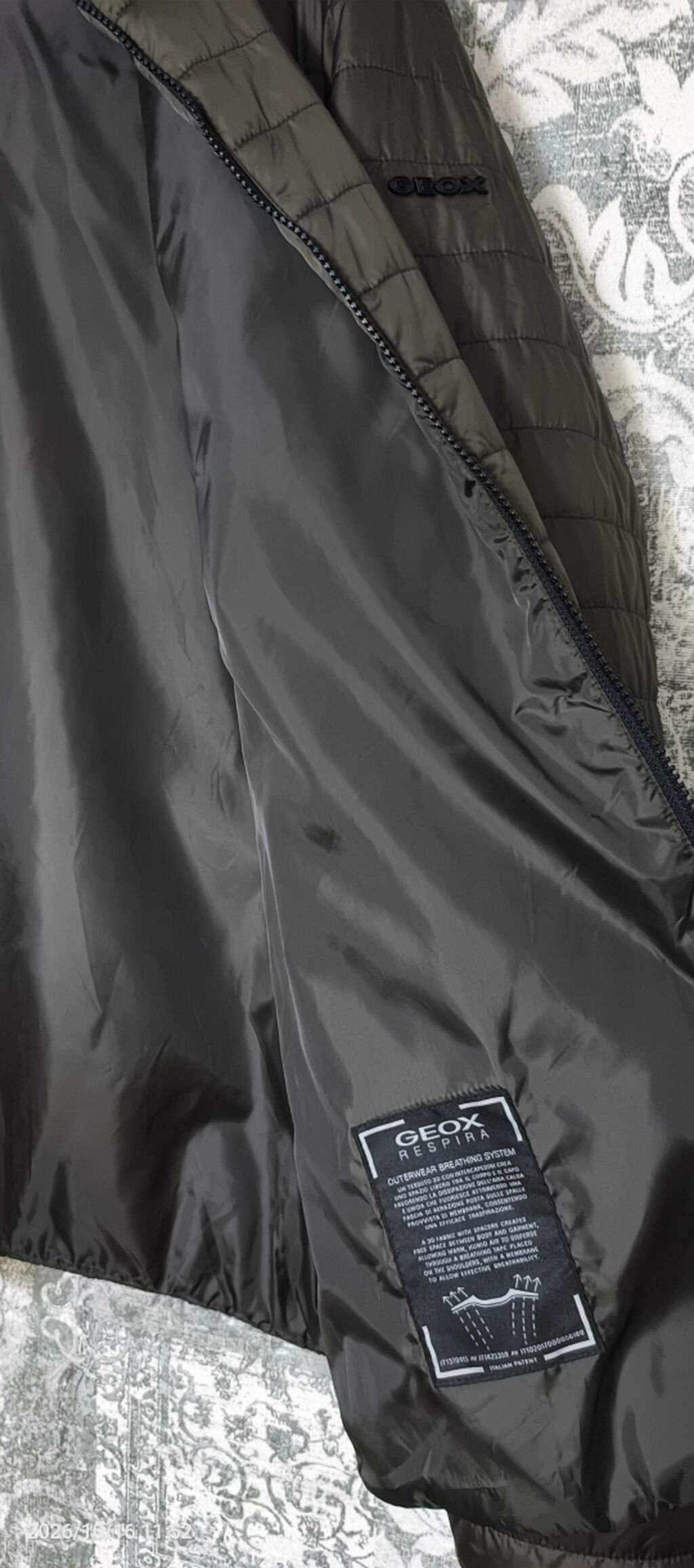 Kurtka, Bolonka, Qış, Geox, 2XL — Kurtkalar, Bakı (7)