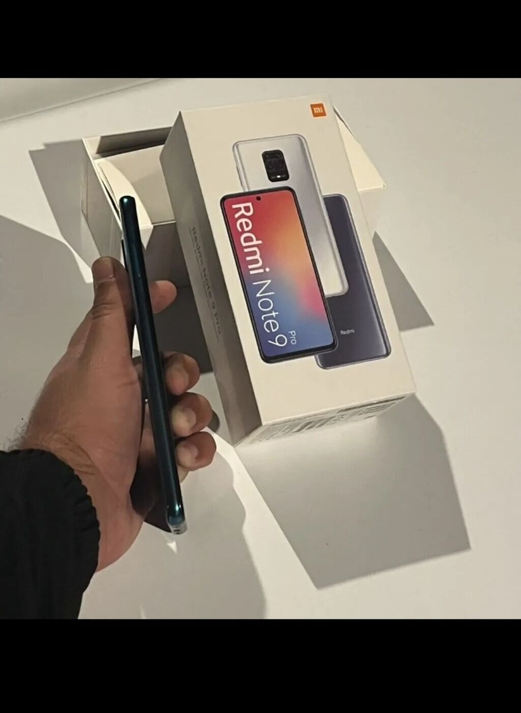 Redmi Note 9 Pro, 64 GB, rəng - Göy, Barmaq izi — Xiaomi, Bakı (2)