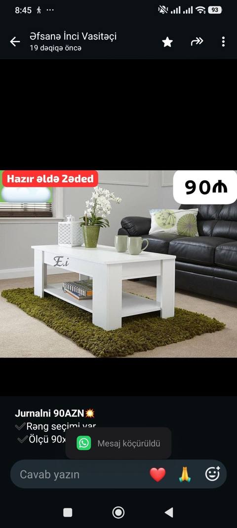 *Jurnalni 90AZN Rəng seçimi var Ölçü 90x60 Çatdırılma — Баку