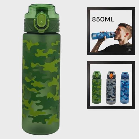 İdman su qabı WS1295, yaşıl, 850 ml — 11.5 ₼ · Баку · Fitness və yoqa İdman su qabı WS1295, yaşıl, 850 ml — Баку