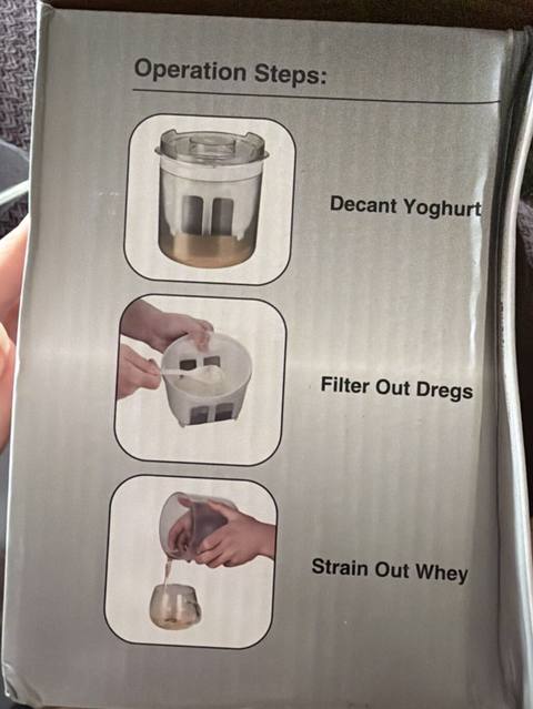 Yoghurt Filter – yoqurt süzmək üçün qab - Evdə süzmə yoqurt, labne — Bakı