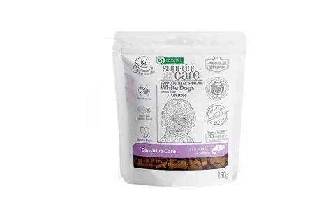 Natures Protection Superior Care White Dogs for junior dogs sensitive care 150gr — Баку