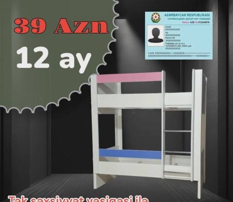 Çarpayı Ağ rəng — Bakı