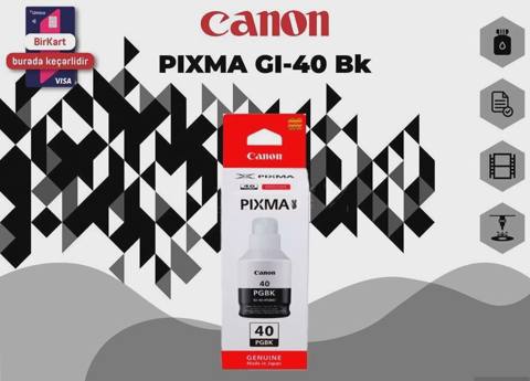 Printer boyası Canon Pixma GI-40 BK — Баку
