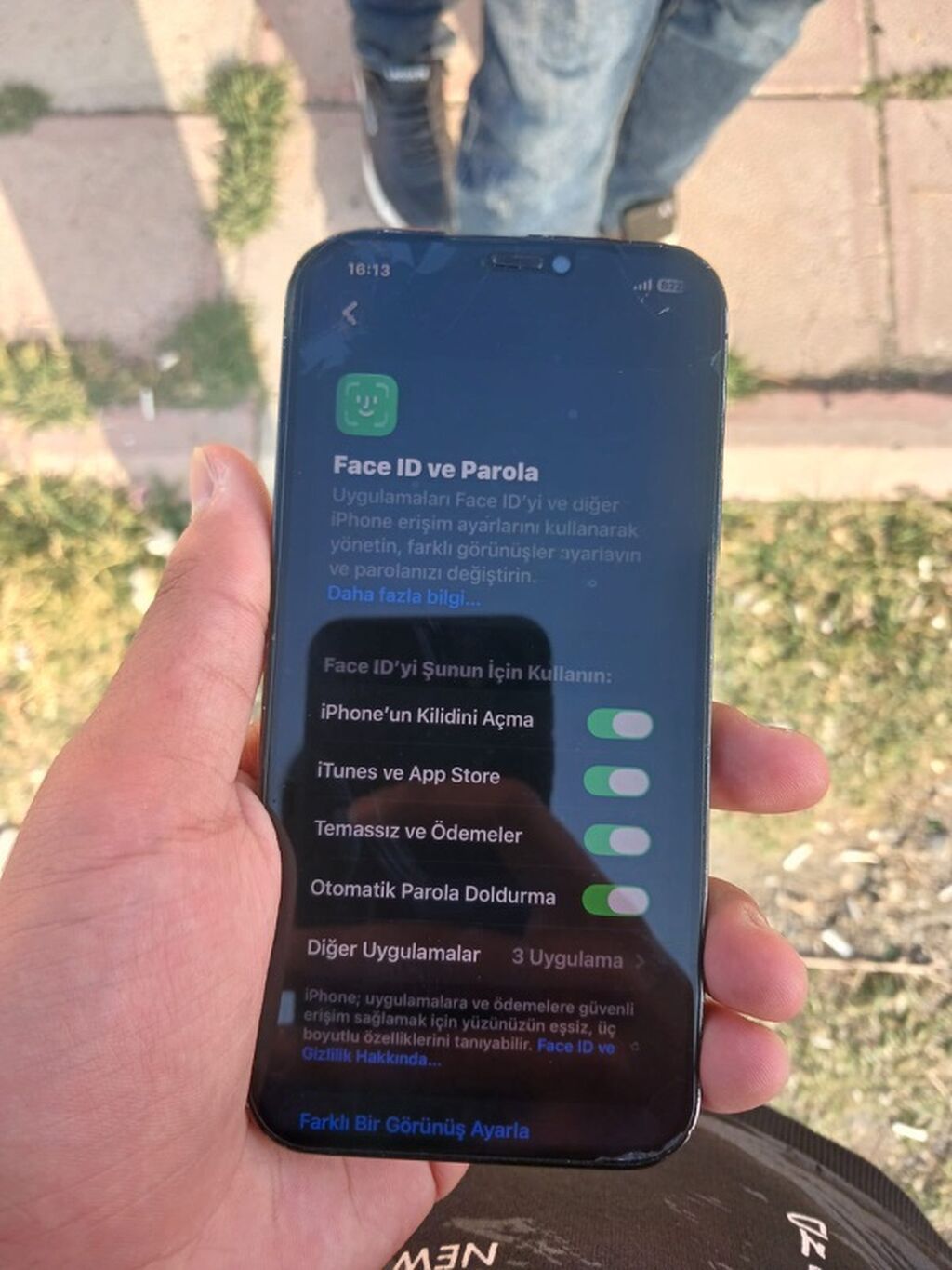 IPhone 12 Pro, 128 GB, Pacific Blue, Face ID — Apple iPhone, Şəmkir (6)