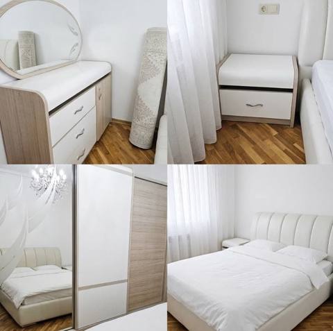 Endirim – satılır: Yataq dəsti, 420 AZN. Matras var. Ünvan — 420 ₼ · Bakı · Yataq otağı mobilya dəstləri Endirim – satılır: Yataq dəsti, 420 AZN. Matras var. Ünvan — Bakı