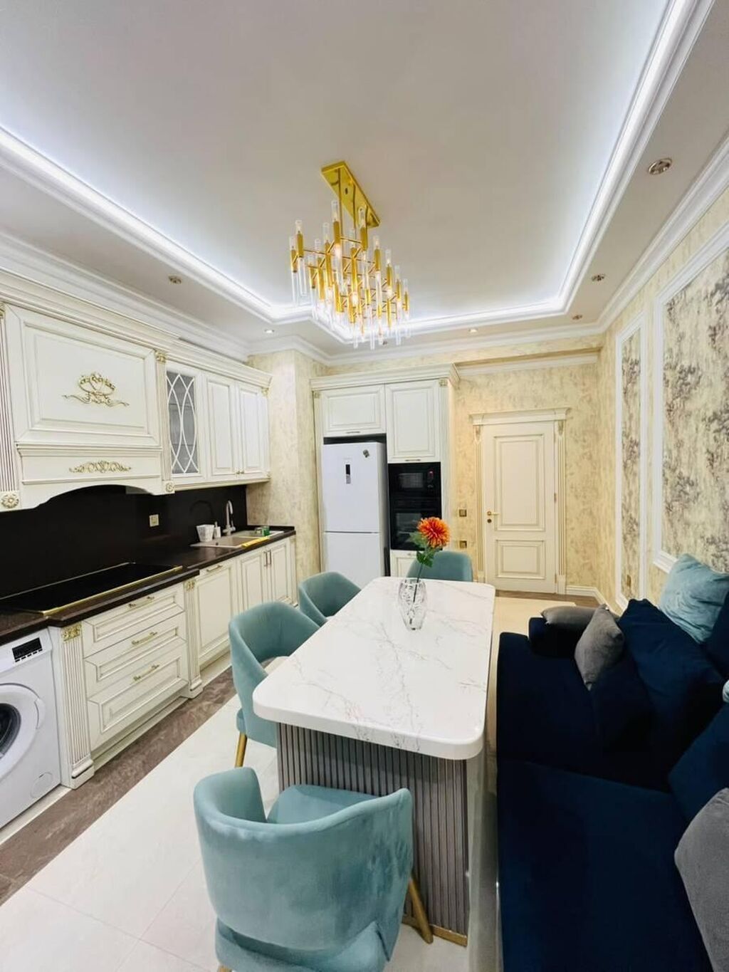 For rent: 3-room apartment (old building), 90 m² — Mənzil, Bakı (4)