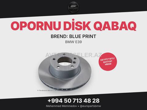 BMW E39 opornu disk qabaq blue prınt ADB114341 — 80.02 ₼ · Bakı · Diskləri BMW E39 opornu disk qabaq blue prınt ADB114341 — Bakı