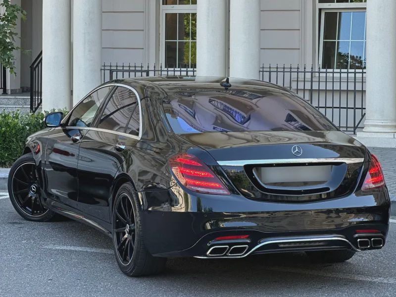 Mercedes S-Class 2018 — gündəlik icarə — Minik avtomobili icarəsi, Bakı (5)