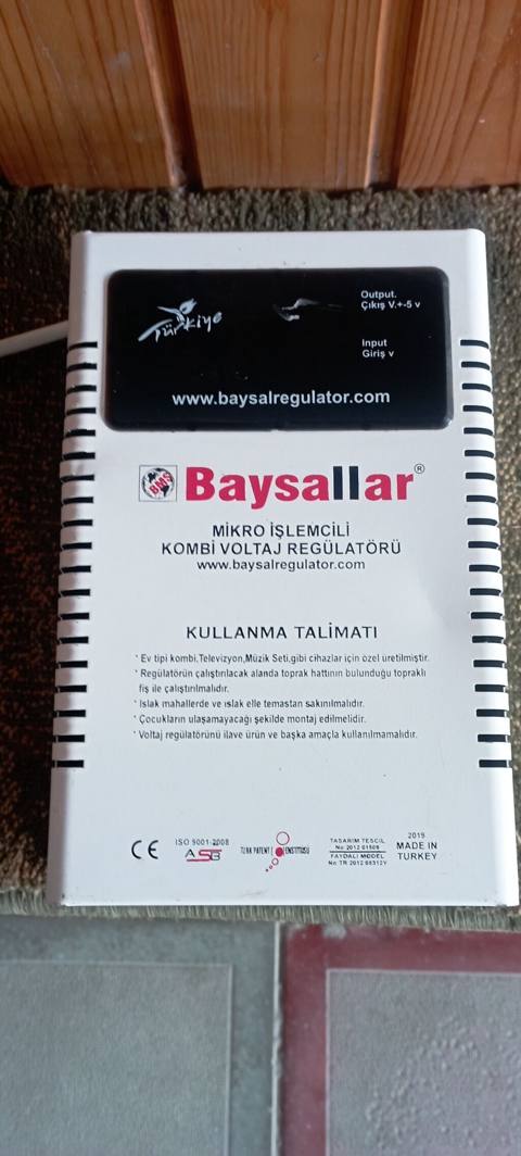 Baysallar mikro işlemcili kombi voltaj regulatoru - Model: Baysallar — 50 ₼ · Гюздек · Gərginlik stabilizatoru Baysallar mikro işlemcili kombi voltaj regulatoru - Model: Baysallar — Гюздек