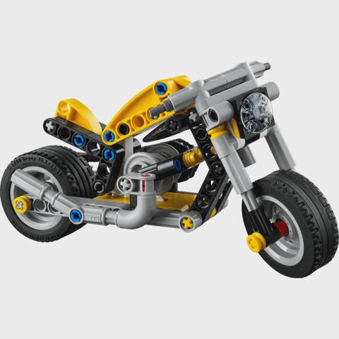 Konstruktor Lego Yellow Motorcycle (42225) — Baku Electronics — Konstruktorlar