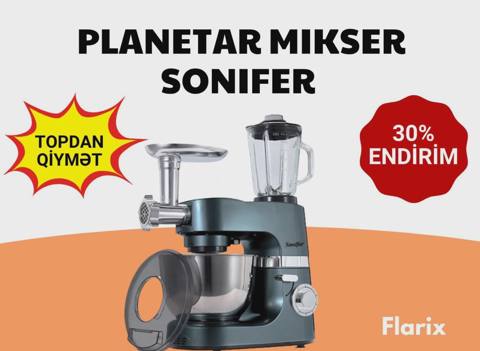 Sonifer Xəmir yoğurma maşını — 270 ₼ · Blenderlər, xırdalayanlar və mikserlər Sonifer Xəmir yoğurma maşını