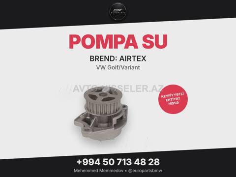 Vw audı su pompası aırtex 1990 — Баку