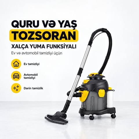 Tozsoran Xalça Yuyan Quru və Yaş Tozsoran Winning Star 1400 Vt — 260 ₼ · Баку · Tozsoran Tozsoran Xalça Yuyan Quru və Yaş Tozsoran Winning Star 1400 Vt — Баку
