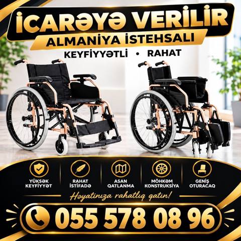 İcarəyə verilir: Almaniya istehsalı əlil arabası Xüsusiyyətlər — Баку