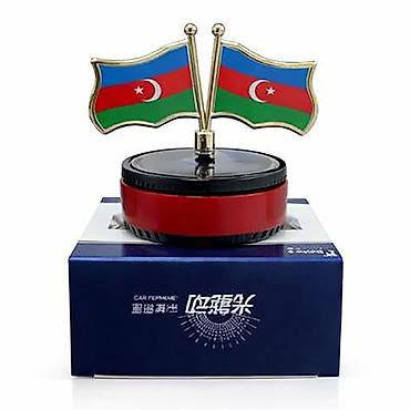 Avtomobil üçün maşın ətiri Azərbaycan bayrağı (kod: ha90813-10) — Baku