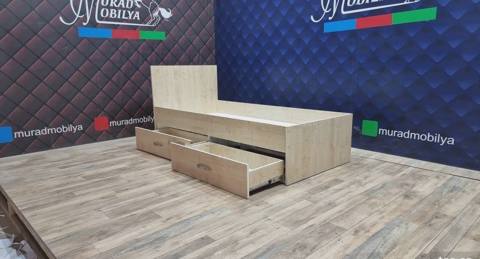 Uşaq çarpayı Qəhvəyi rəng — 250 ₼ · Баку · Mebel Uşaq çarpayı Qəhvəyi rəng — Баку