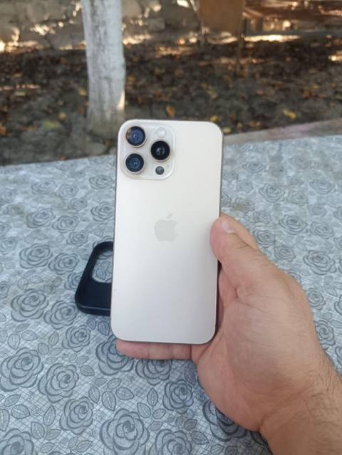IPhone 16 Pro Max, 256 GB, Qızılı, Face ID — Гусар