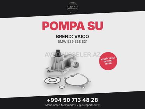 BMW E39/E38/E31 su pompası vaıco V20-50025 — Баку