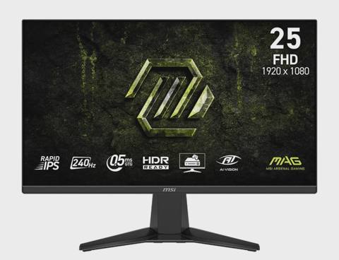Oyun monitoru MSI MAG 255F 240Hz FHD — 289 ₼ · Monitorlər Oyun monitoru MSI MAG 255F 240Hz FHD