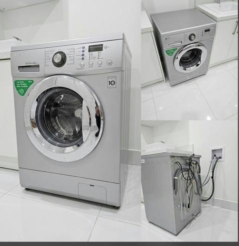 Paltaryuyan maşın LG, 8 kq, İşlənmiş, Avtomat, Qurutma var — Баку