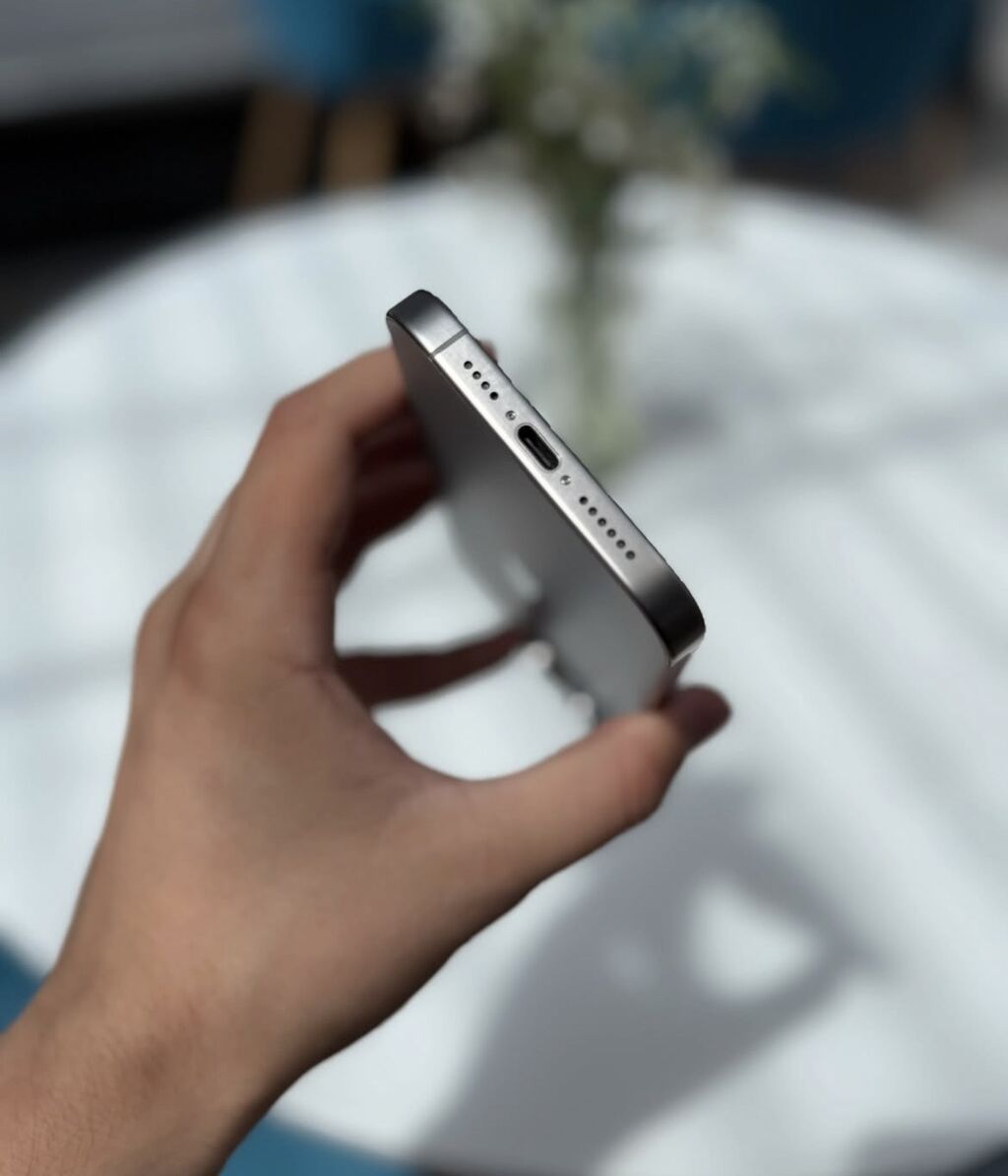IPhone 17 Pro Max, 256 GB, Natural Titanium, Zəmanət, Simsiz şarj, Face ID — Apple iPhone, Bakı (2)