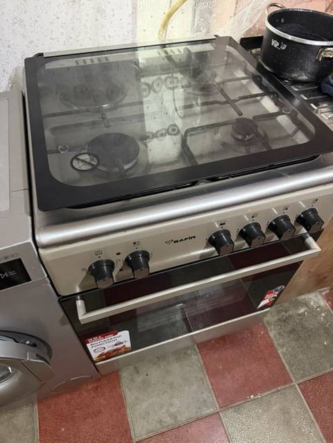 Safir kombi soba və plitə - 4 gözlü plitə: 3 qazlı + 1 elektrikli göz — 250 ₼ · Shamakhi · Plitələr Safir kombi soba və plitə - 4 gözlü plitə: 3 qazlı + 1 elektrikli göz — Shamakhi