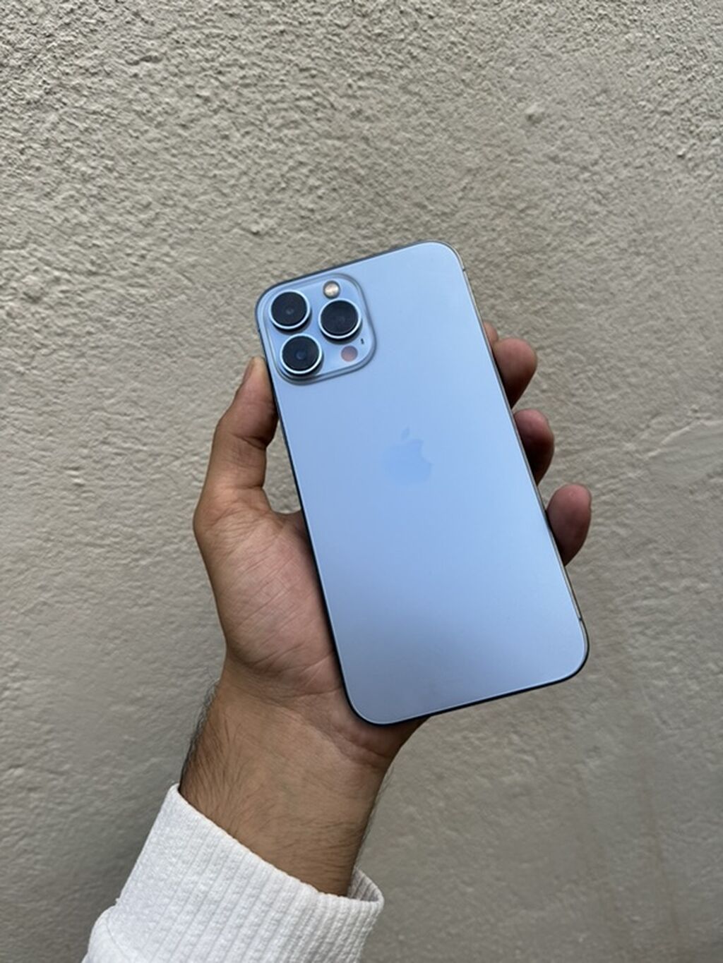 IPhone 13 Pro Max, Sierra Blue, Face ID — Apple iPhone, Bakı (4)