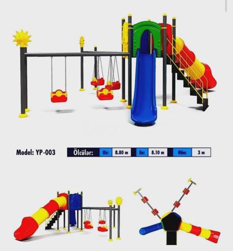 Uşaq oyun meydançası YP-003 — Bakı