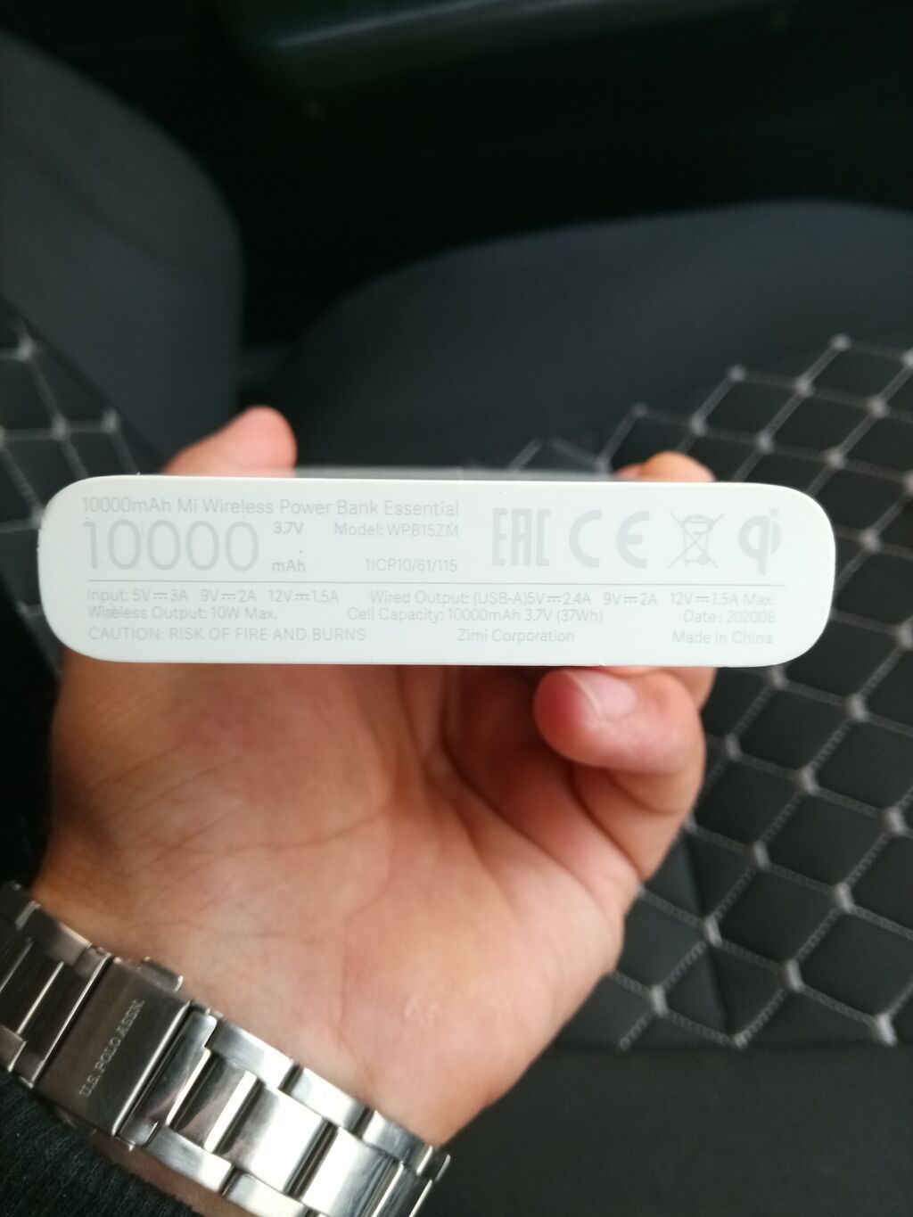 Xiaomi Mi Wireless Power Bank Essential 10000 mAh - Model: WPB15ZM — Powerbank-lər, Bakı (3)