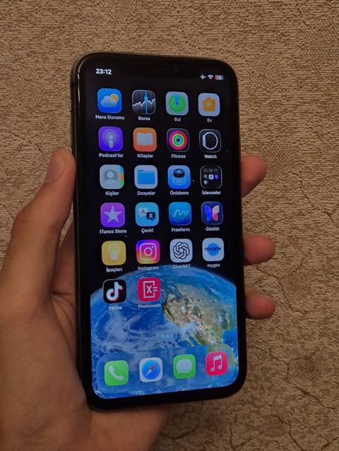IPhone 11, 64 GB, Qara, Face ID — Bakı