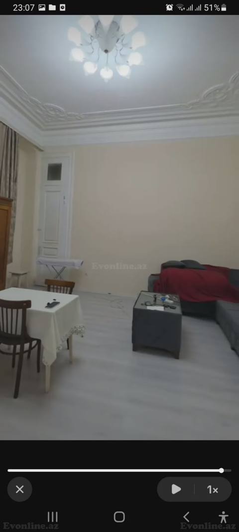 1 otaqlı köhnə tikili mənzil satılır — Sahil m., Bakı — Bakı