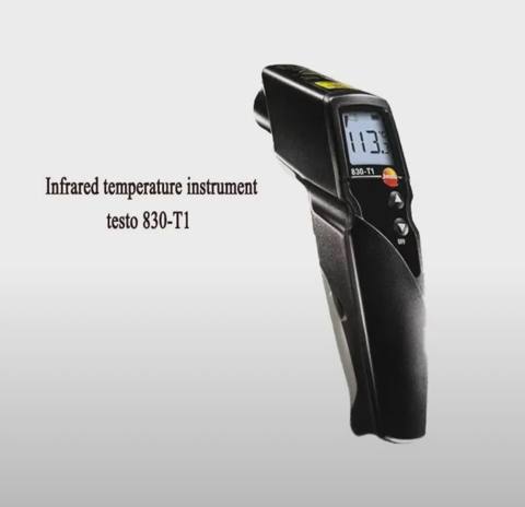 İnfraqırmızı termometr Testo 830-T1 təmassız — Bakı