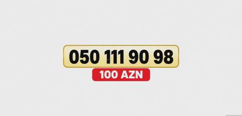 Azercell nömrə (050) 111-90-98 — Bakı